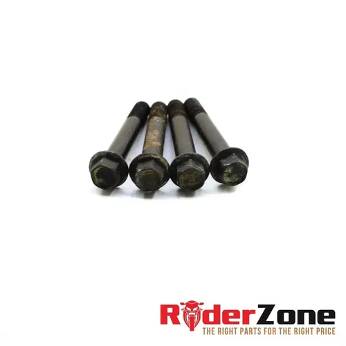 2015 - 2019 YAMAHA YZF R1 R1S R1M FRONT CALIPER BOLTS SET BLACK 90105-10397-00