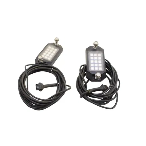 UTV Rear View Side Mirrors w/LED Rock Light fits Polaris RZR PRO XP Can-Am X3/R