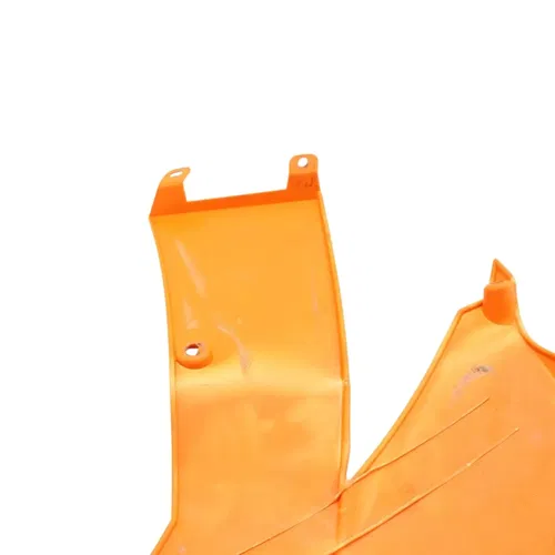 2000 - 2003 KTM 520 EXC LEFT GAS TANK FAIRING ORANGE SIDE COVER *DAMAGED*