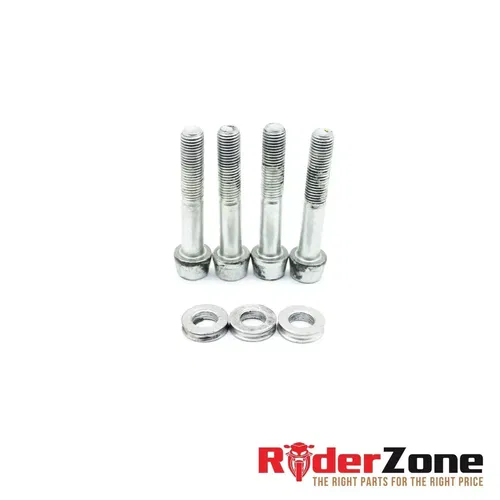 2012 - 2015 DUCATI 1199 FRONT CALIPER BOLTS SET WASHERS STRAIGHT OEM 77913311D