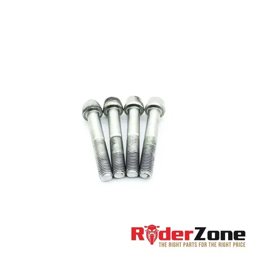 2012 - 2015 DUCATI 1199 FRONT CALIPER BOLTS SET WASHERS STRAIGHT OEM 77913311D