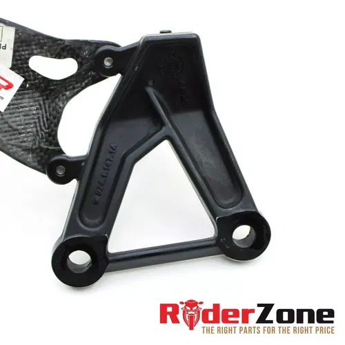 2008 - 2013 DUCATI 848 EVO RIGHT REARSET CARBON HEEL GUARD BRACKET STOCK