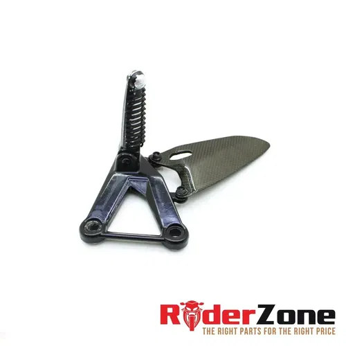 2008 - 2013 DUCATI 848 EVO RIGHT REARSET CARBON HEEL GUARD BRACKET STOCK