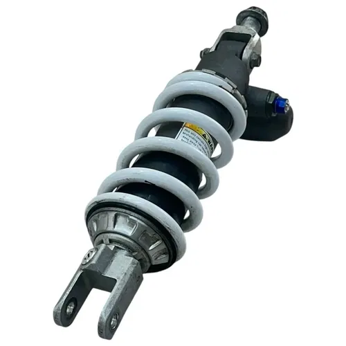 2007 2008 SUZUKI GSXR 1000 REAR SHOCK BACK ABSORBER SUSPENSION SPRING COIL WHITE