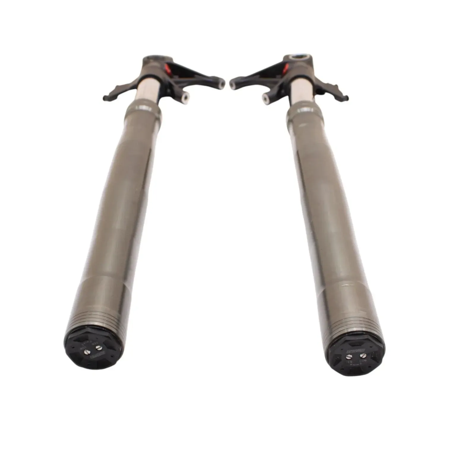 2020 - 2024 DUCATI PANIGALE V2 SHOWA FRONT FORKS SUSPENSION SHOCK *BENT*