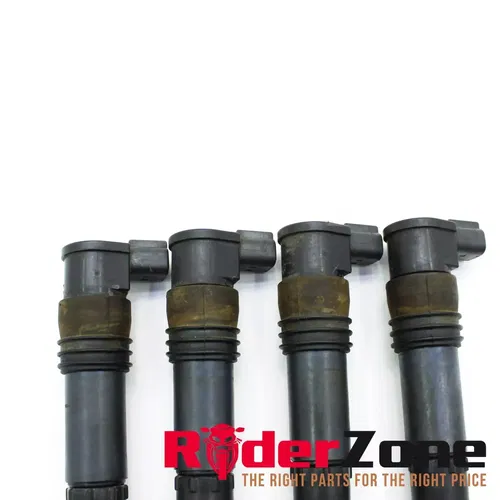 2001 - 2008 SUZUKI GSXR1000 IGNITION COILS SPARK PLUG CAPS COMPLETE SET STOCK