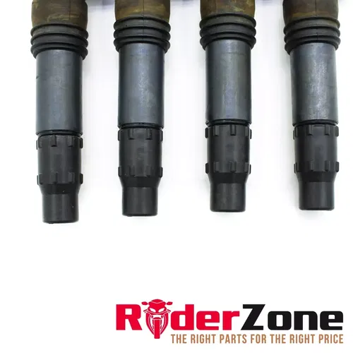 2001 - 2008 SUZUKI GSXR1000 IGNITION COILS SPARK PLUG CAPS COMPLETE SET STOCK