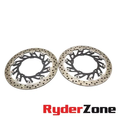 2015 - 2024 YAMAHA YZF R1 R1M FRONT BRAKE ROTORS STRAIGHT *AFTERMARKET*