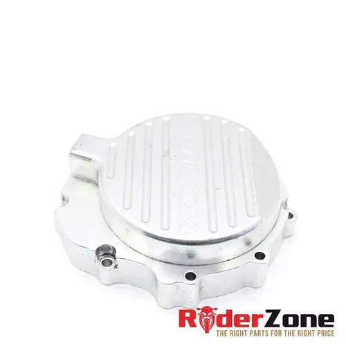 2007 2008 SUZUKI GSXR1000 VORTEX STATOR COVER LEFT ENGINE COVER BILLET SILVER