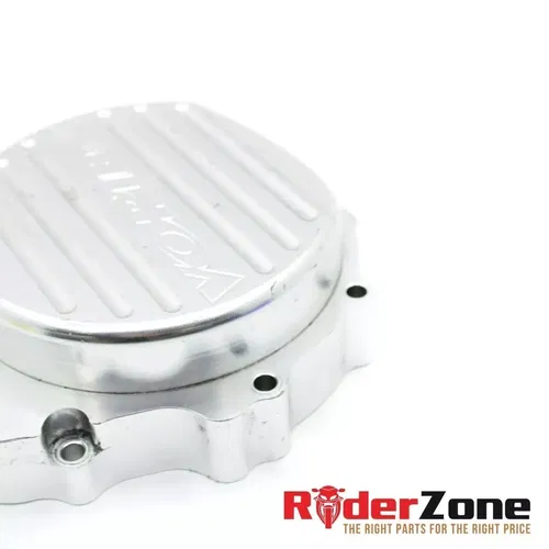 2007 2008 SUZUKI GSXR1000 VORTEX STATOR COVER LEFT ENGINE COVER BILLET SILVER
