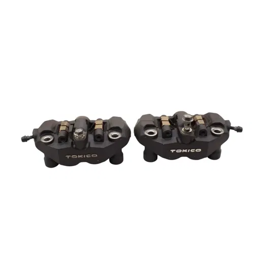 2006 - 2007 SUZUKI GSXR 750 TOKICO FRONT BRAKE CALIPER RIGHT LEFT PADS SET PAIR
