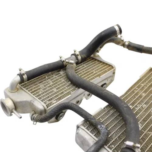 12-15 Kawasaki KX450F KX 450F Engine Cooling Left Right Radiator Hoses [BL]