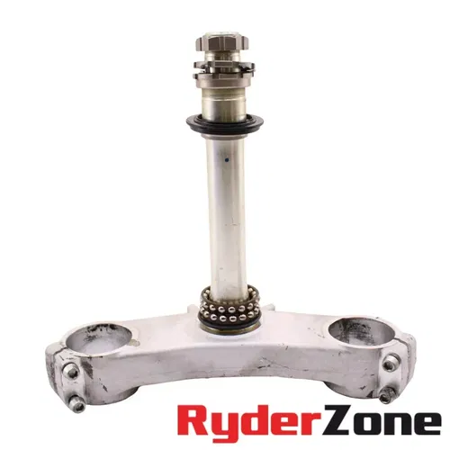 2016 - 2019 KAWASAKI NINJA ZX10R TRIPLE TREE CLAMP LOWER STEERING STEM SILVER