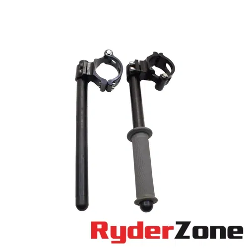 2006 2007 YAMAHA YZF R6 HANDLEBAR BENT CLIP ON SET RIGHT LEFT SET