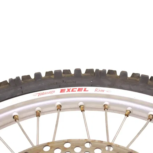1995 - 1998 HUSABERG FE400 FRONT WHEEL RIM ROTOR SPOKE TIRE RUBBER