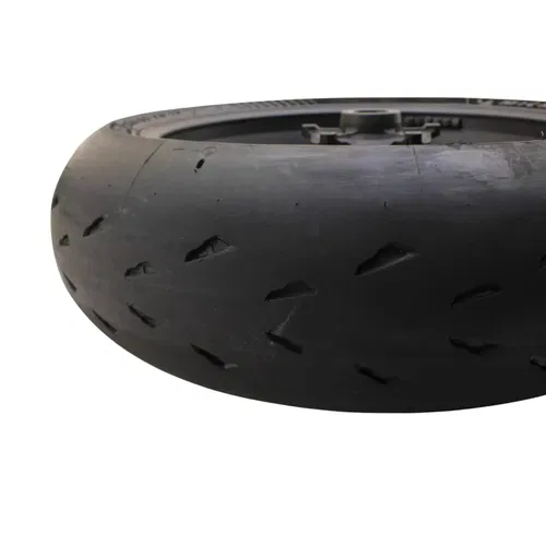 2015 - 2019 BMW S1000RR HP4 REAR WHEEL RIM BACK TIRE RUBBER FORGED BLACK