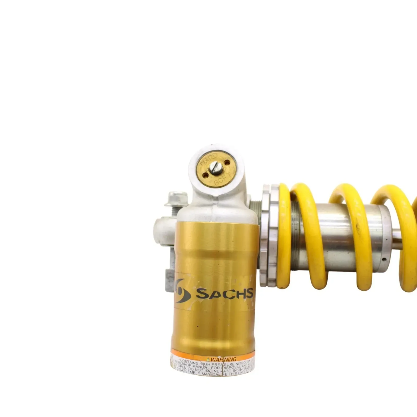 2015 2016 APRILIA RSV4 REAR SHOCK BACK SUSPENSION ABSORBER YELLOW SACHS