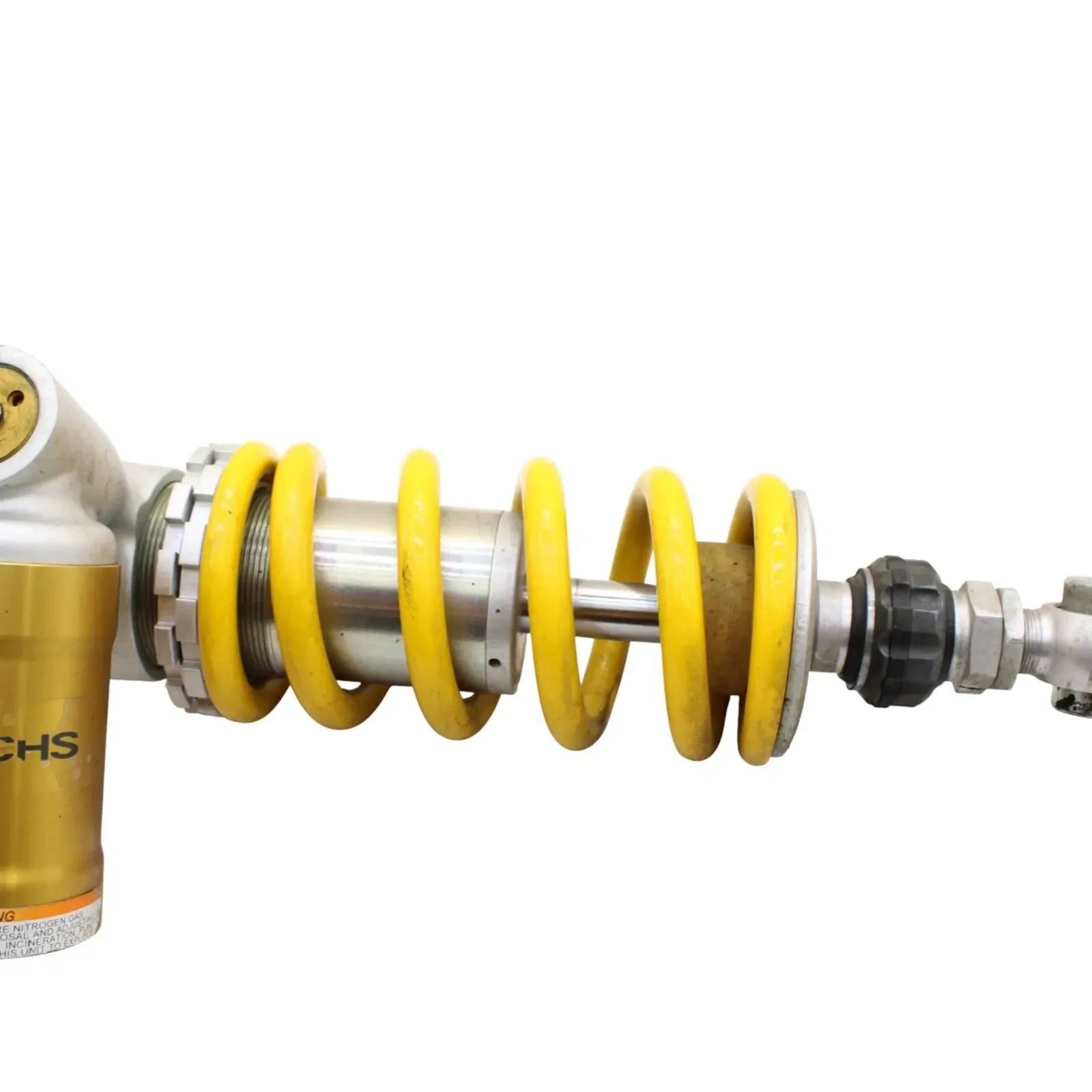 2015 2016 APRILIA RSV4 REAR SHOCK BACK SUSPENSION ABSORBER YELLOW SACHS