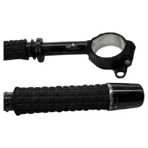 2008 - 2010 KAWASAKI ZX10R CLIP ONS HANDLE BARS LEFT & RIGHT STRAIGHT BLACK