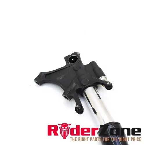 2008 - 2016 YAMAHA YZF R6 FORKS SET PAIR BLACK FRONT SUSPENSION *BENT*