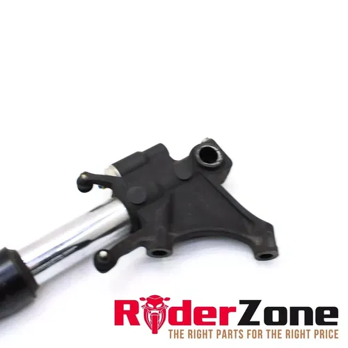 2008 - 2016 YAMAHA YZF R6 FORKS SET PAIR BLACK FRONT SUSPENSION *BENT*