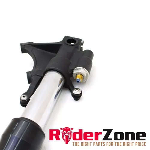 2008 - 2016 YAMAHA YZF R6 FORKS SET PAIR BLACK FRONT SUSPENSION *BENT*