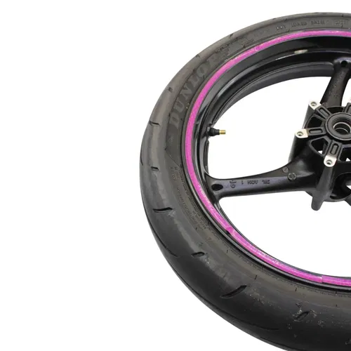 2011 - 2024 SUZUKI GSXR600 GSXR750 FRONT WHEEL BLACK RIM DUNLOP TIRE