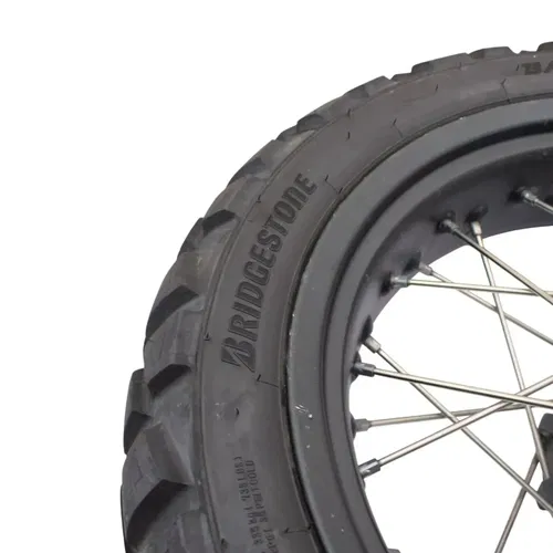 2017 - 2019 KTM 1290 Avventura R Ruota Set Anteriore & Retro a Raggi Nero Dritto