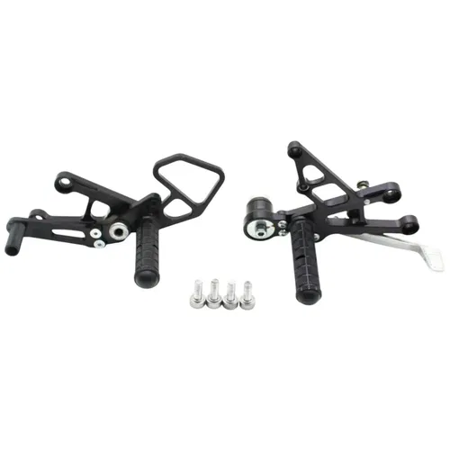 2008 - 2011 HONDA CBR1000RR CFMOTORSPORTS REARSETS RIGHT LEFT SIDE BOLTS BLACK