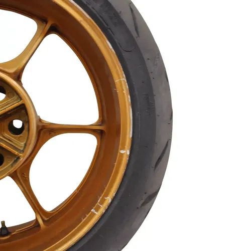 2017 - 2024 SUZUKI GSXR 1000 R REAR WHEEL BRONZE RIM BACK STOCK