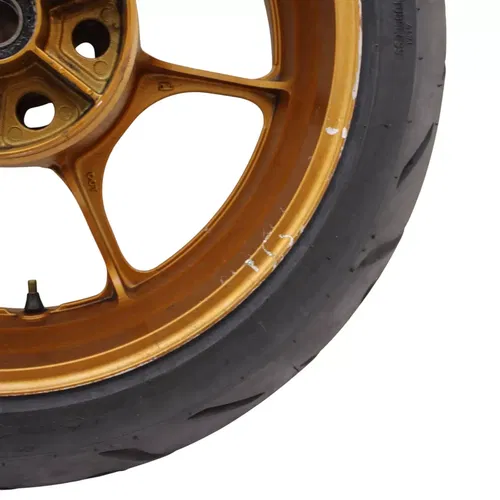 2017 - 2024 SUZUKI GSXR 1000 R REAR WHEEL BRONZE RIM BACK STOCK