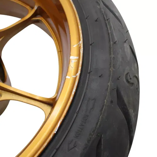 2017 - 2024 SUZUKI GSXR 1000 R REAR WHEEL BRONZE RIM BACK STOCK