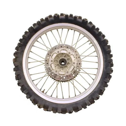 1996 - 2001 YAMAHA YZ125 REAR WHEEL RIM TIRE HUB BACK ROTOR CHAIN SPROCKET