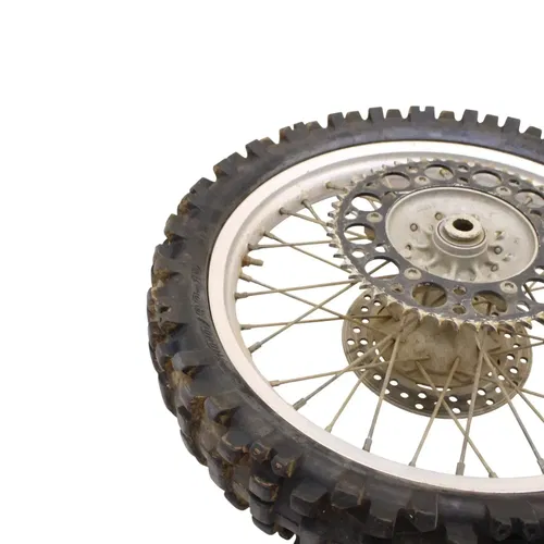 1996 - 2001 YAMAHA YZ125 REAR WHEEL RIM TIRE HUB BACK ROTOR CHAIN SPROCKET