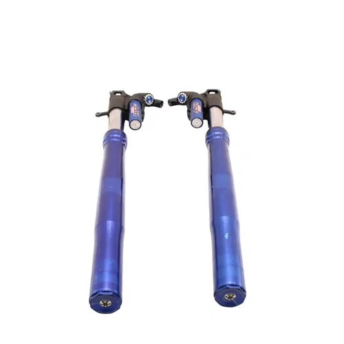 2017 - 2024 SUZUKI GSXR 1000 R FORKS FRONT SUSPENSION LEFT RIGHT BLUE STRAIGHT