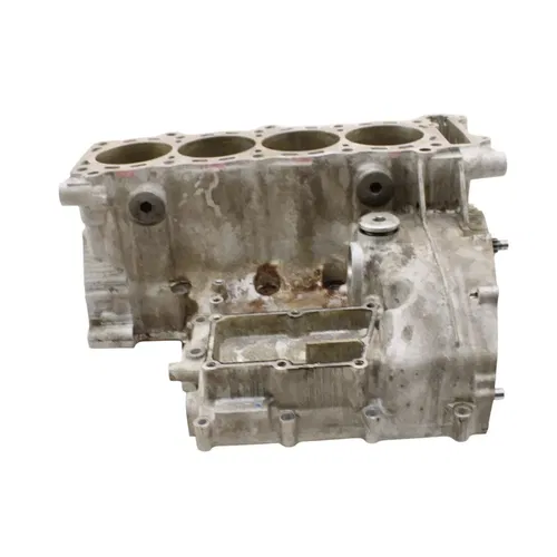 2009 - 2016 SUZUKI GSXR 1000 CRANKCASE UPPER ENGINE BLOCK SILVER STOCK