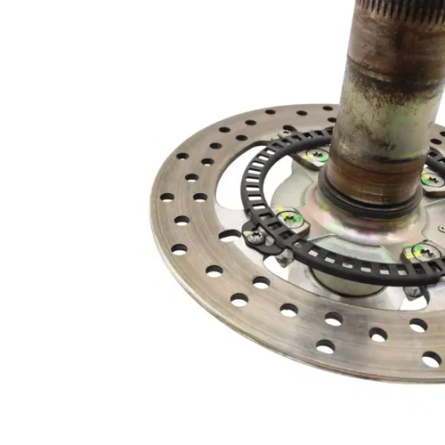 2020 - 2024 DUCATI PANIGALE V2 V4 REAR WHEEL SPINDLE HUB W ROTOR SILVER