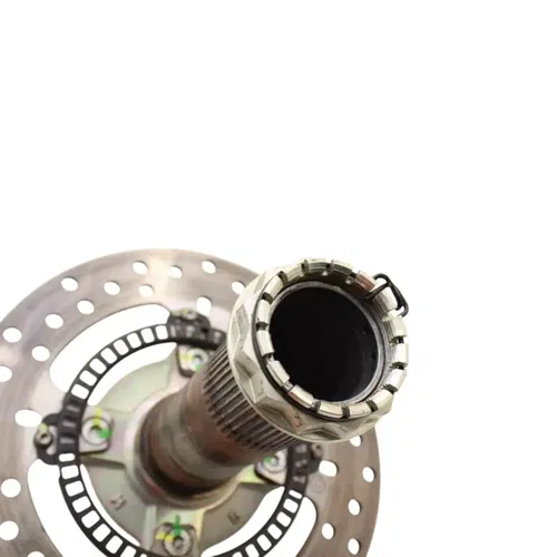 2020 - 2024 DUCATI PANIGALE V2 V4 REAR WHEEL SPINDLE HUB W ROTOR SILVER