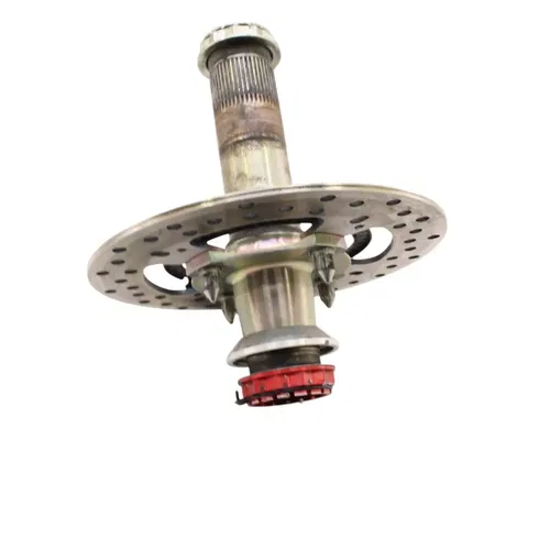 2020 - 2024 DUCATI PANIGALE V2 V4 REAR WHEEL SPINDLE HUB W ROTOR SILVER