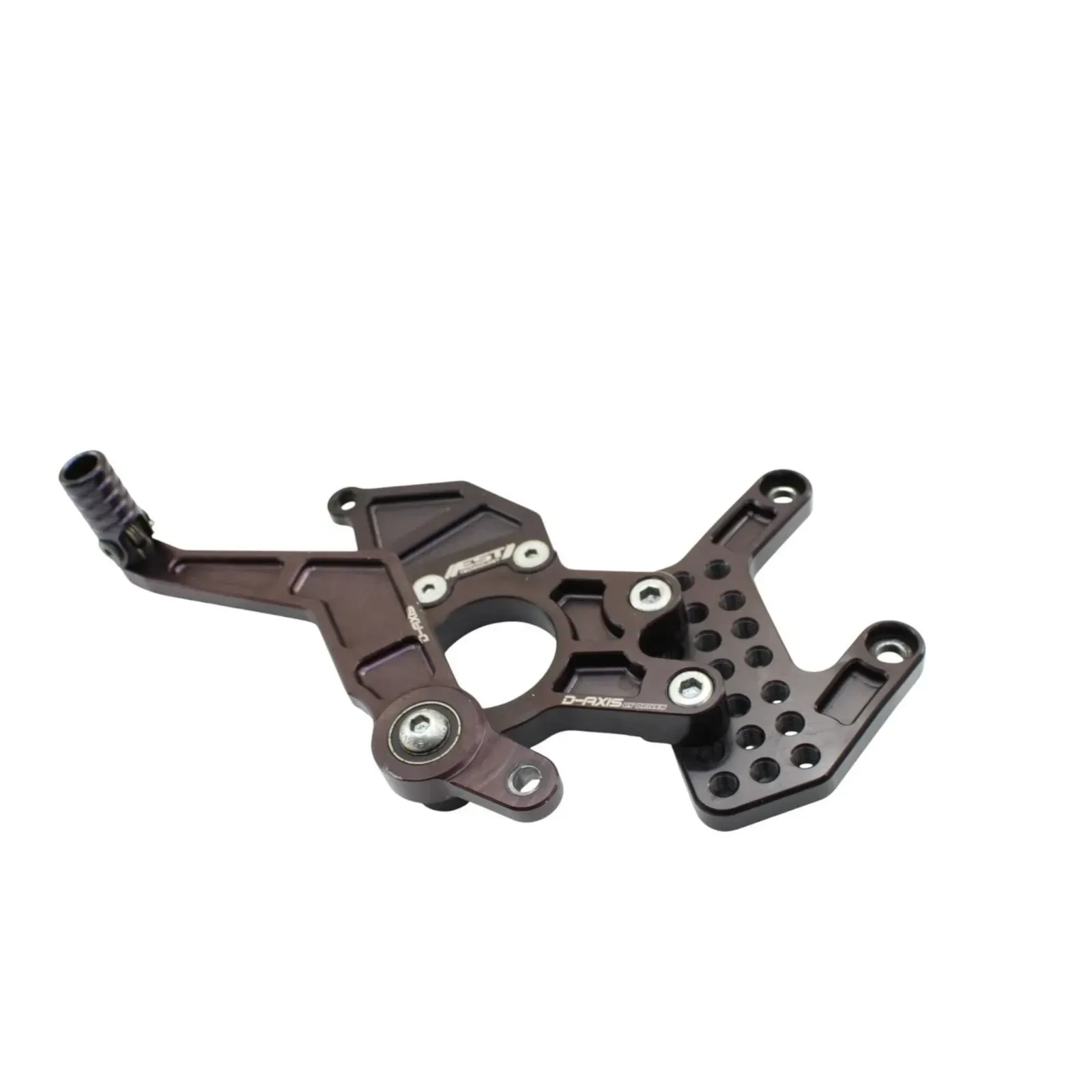 2011 - 2015 KAWASAKI NINJA ZX10R REARSET DRIVER FOOT REST PEGS BRAKE *SCUFFED*