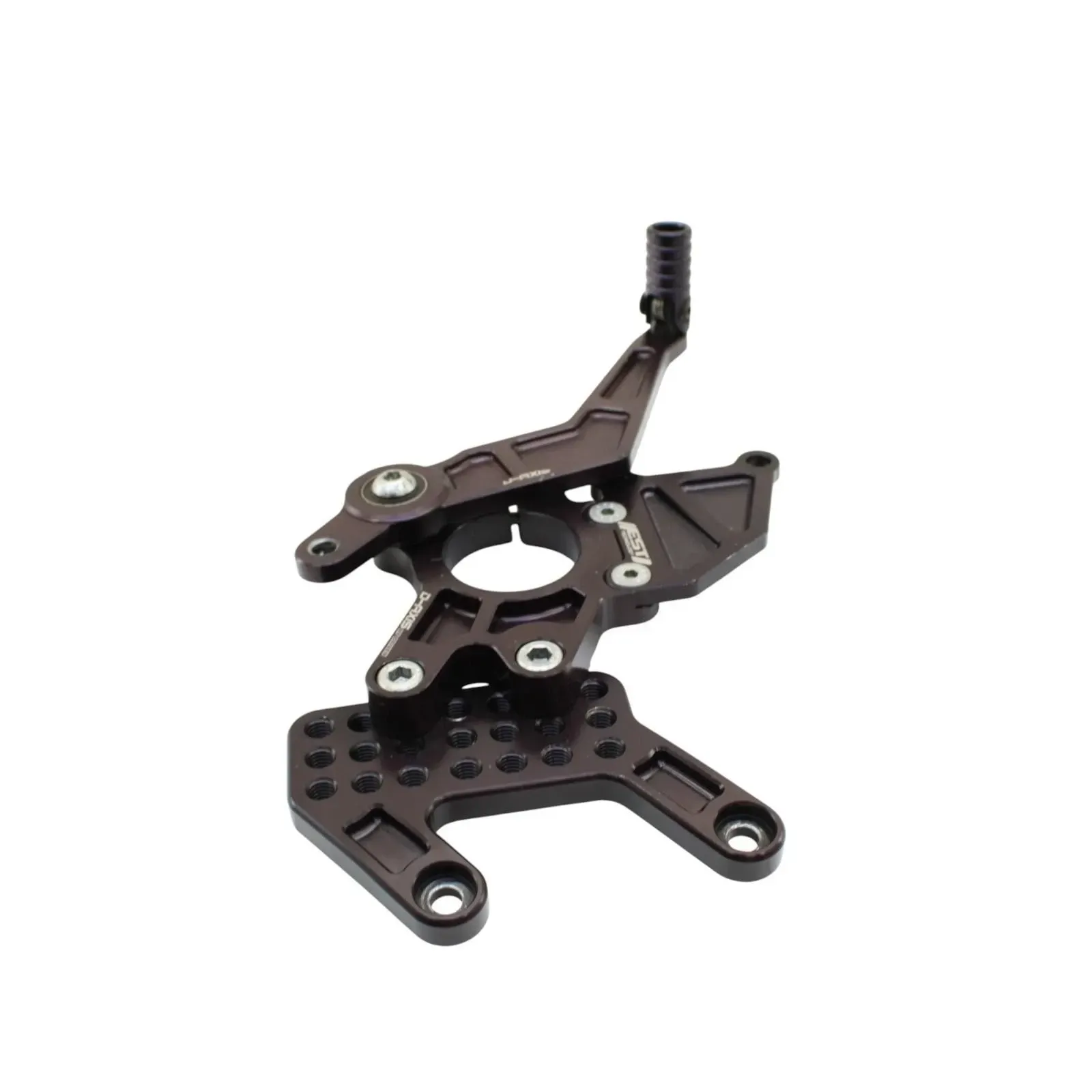 2011 - 2015 KAWASAKI NINJA ZX10R REARSET DRIVER FOOT REST PEGS BRAKE *SCUFFED*