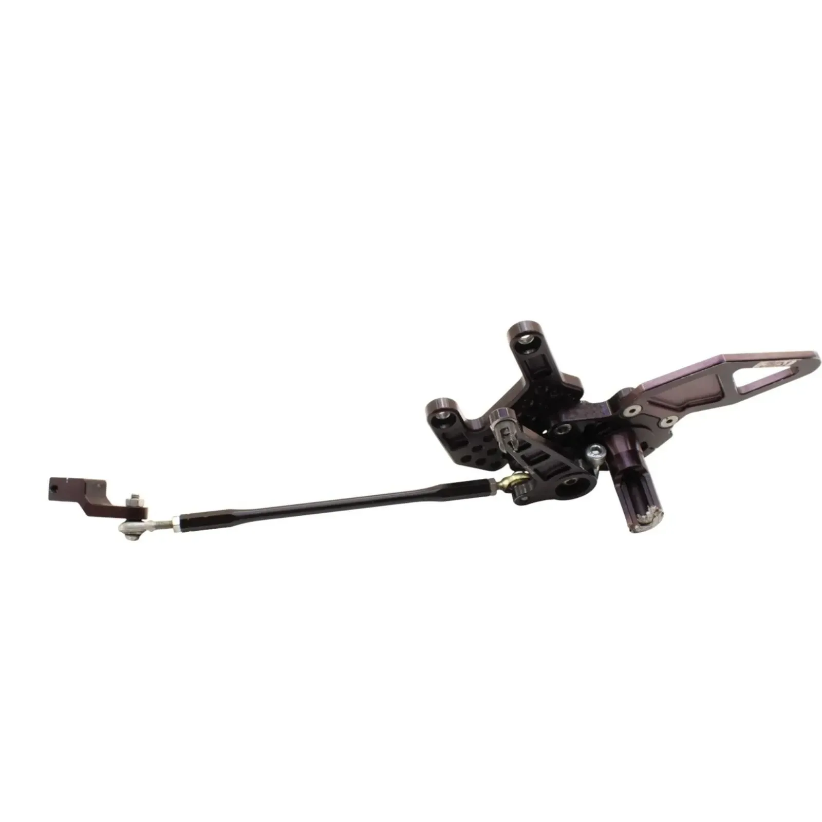 2011 - 2015 KAWASAKI NINJA ZX10R REARSET DRIVER FOOT REST PEGS BRAKE *SCUFFED*