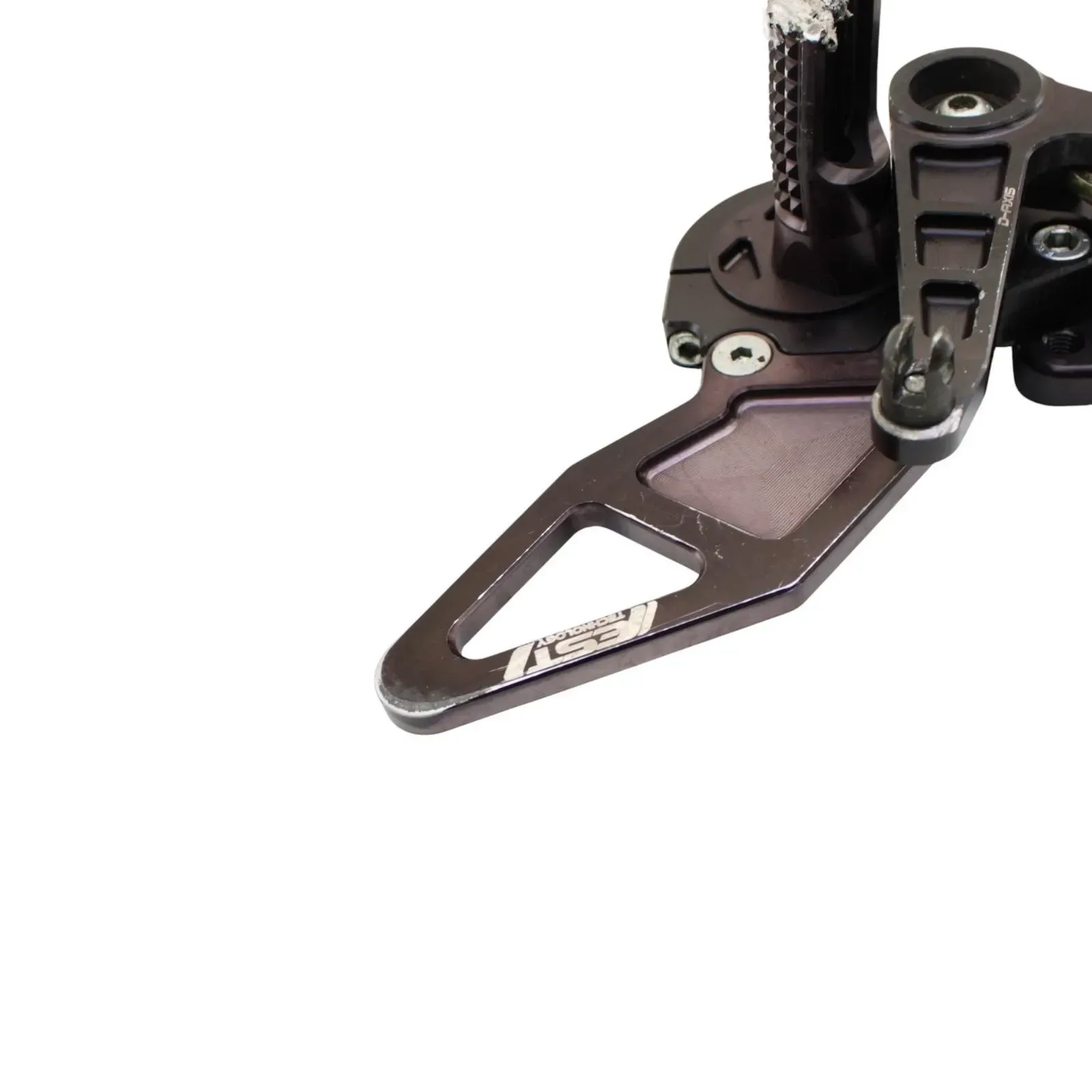 2011 - 2015 KAWASAKI NINJA ZX10R REARSET DRIVER FOOT REST PEGS BRAKE *SCUFFED*