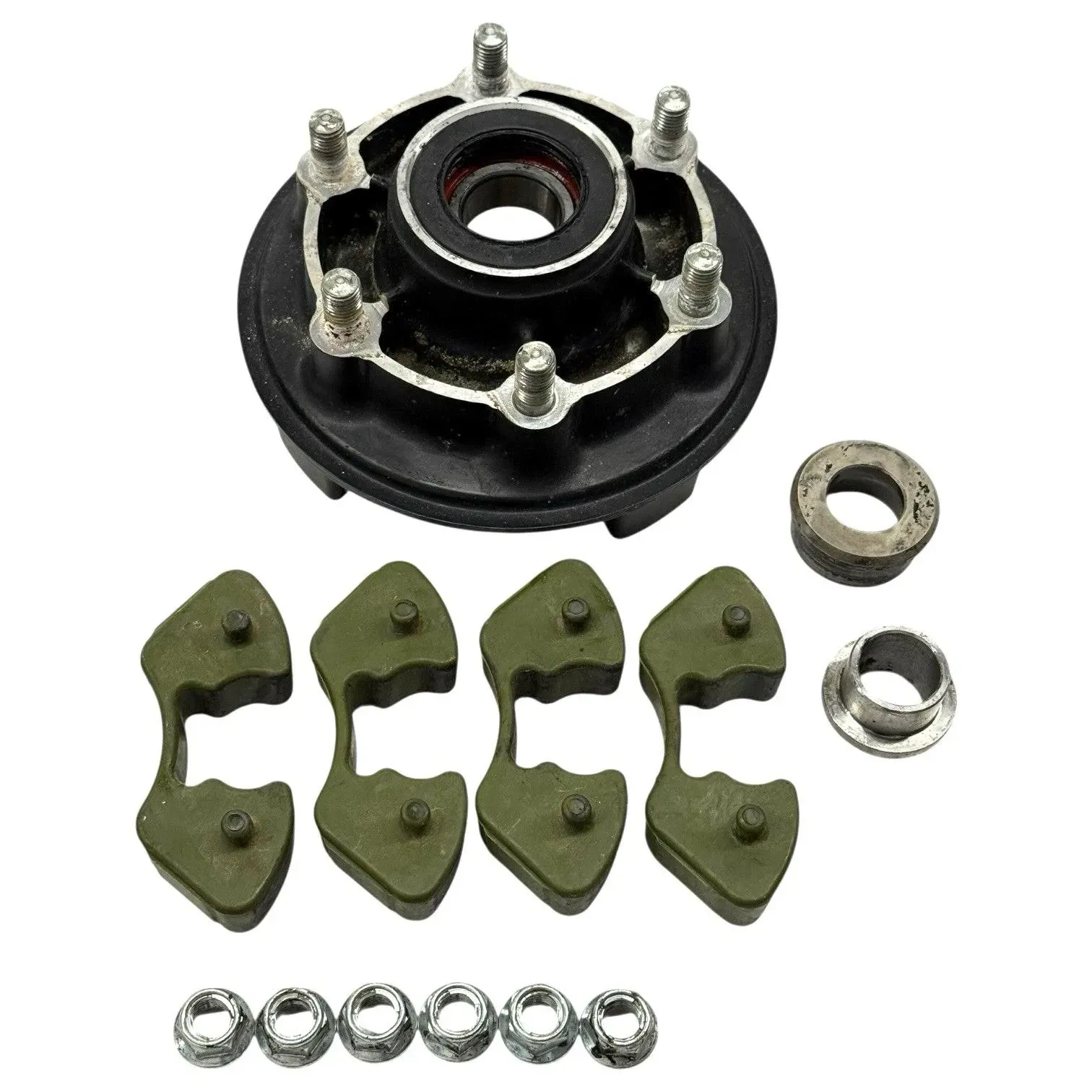 2006 2007 KAWASAKI NINJA ZX10R REAR HUB CUSH DRIVE ASSEMBLY WHEEL SPROCKET STOCK