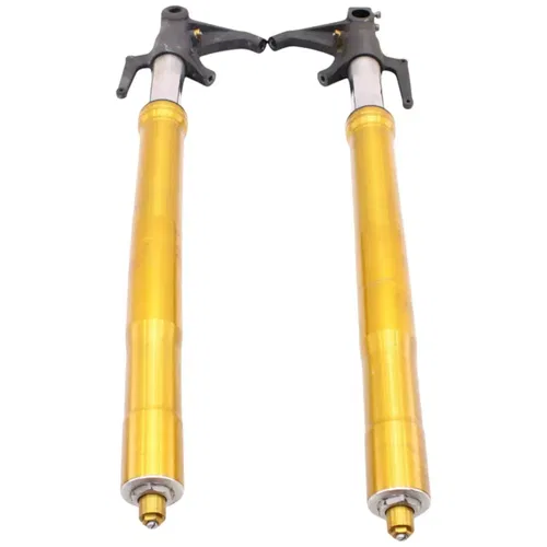 2007 2008 TRIUMPH DAYTONA 675 FORKS SHOCK FRONT SUSPENSION SET *SLIGHTLY BENT*