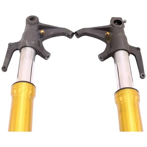 2007 2008 TRIUMPH DAYTONA 675 FORKS SHOCK FRONT SUSPENSION SET *SLIGHTLY BENT*