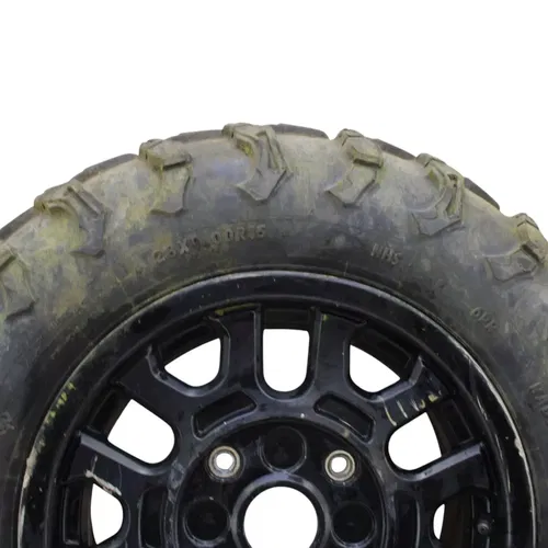 2019-2022 HONDA TALON 1000 R/X Factory FRONT WHEEL TIRE 28 x 9 x 15 MAXXIS BLACK