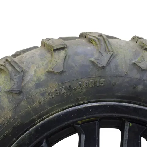 2019-2022 HONDA TALON 1000 R/X Factory FRONT WHEEL TIRE 28 x 9 x 15 MAXXIS BLACK