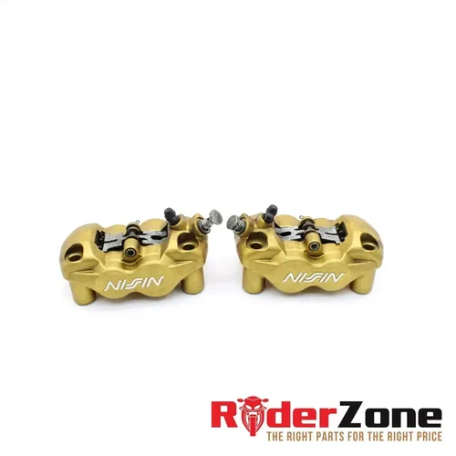 2006 - 2008 TRIUMPH DAYTONA 675 FRONT BRAKE CALIPERS NISSIN GOLD LEFT RIGHT SET