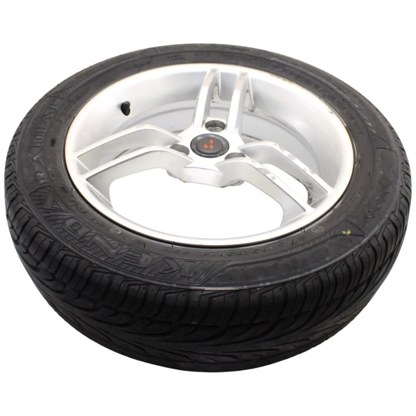 2008 - 2012 CAN AM SPYDER FRONT WHEEL TIRE LEFT RIGHT TIRE  SILVER 990